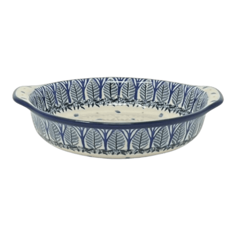 Casserole, Round, Small, 6.5" x 7.25" in "Forest Owl" by Ceramika Artystyczna | A142-3327X