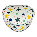 Heart Box, 4.5" in "Star Shower" by Ceramika Artystyczna | A143-359X