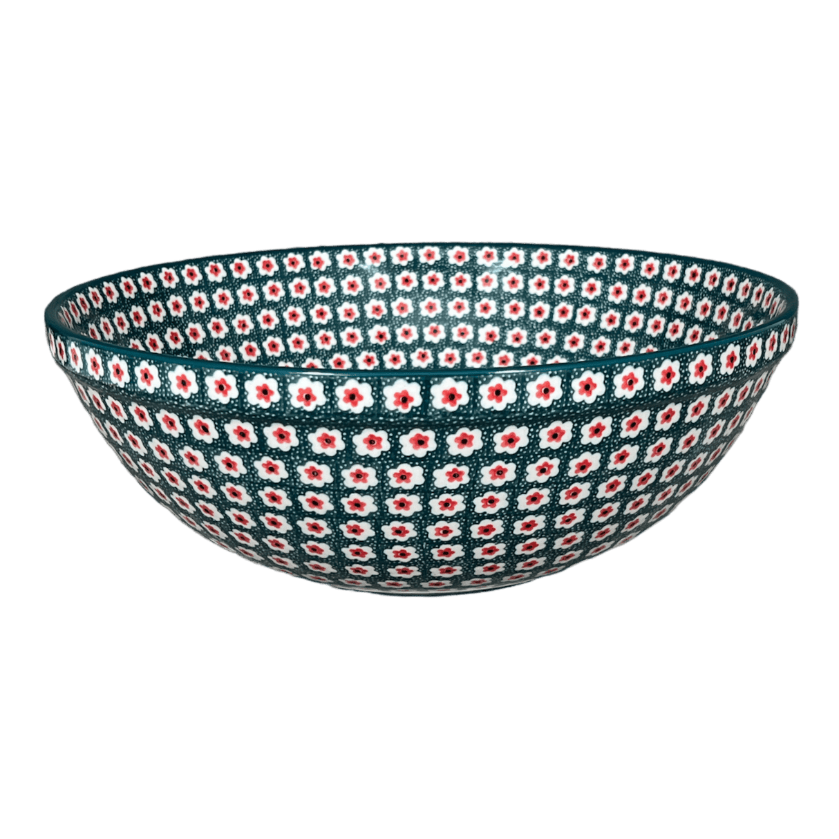 Bowl, Round, 12.75" in "Riot Daffodils" by Ceramika Artystyczna | A154-1174Q