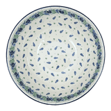 Bowl, Round, 12.75" in "Hyacinth in the Wind" by Ceramika Artystyczna | A154-2037X