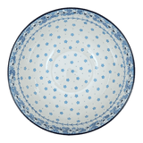 Bowl, Round, 12.75" in "Pansy Blues" by Ceramika Artystyczna | A154-2346X