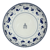 Bowl, Round, 12.75" in "Koi Pond" by Ceramika Artystyczna | A154-2372X