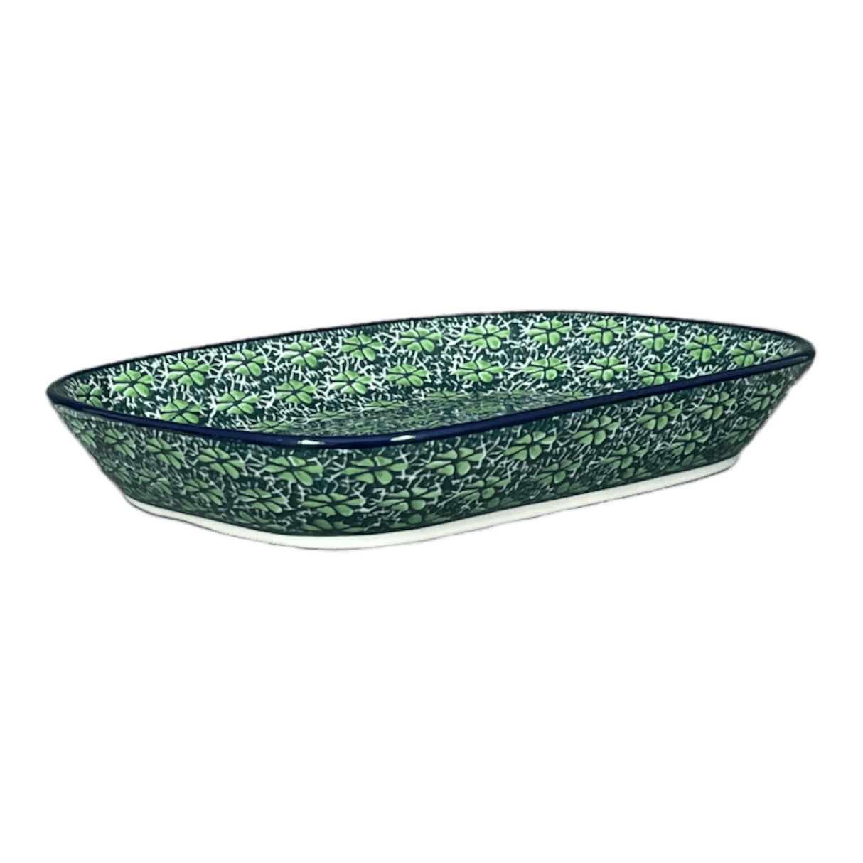 Baker, Rectangular, 7.5" x 9" in "Pride of Ireland" by Ceramika Artystyczna | A159-2461X