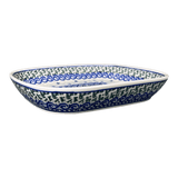 Baker, Rectangular, 7.5" x 9" in "Starry Sea" by Ceramika Artystyczna | A159-454C