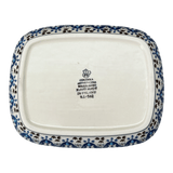 Dish, Shallow, 5.75" x 7" in "Blue Ribbon" by Ceramika Artystyczna  | A160-1026X