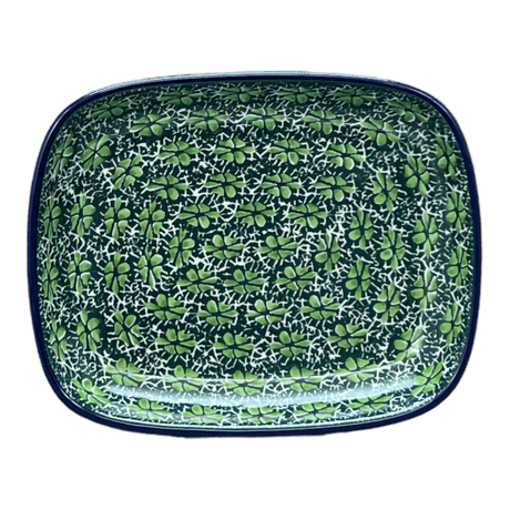 Dish, Shallow, 5.75" x 7" in "Pride of Ireland" by Ceramika Artystyczna | A160-2461X