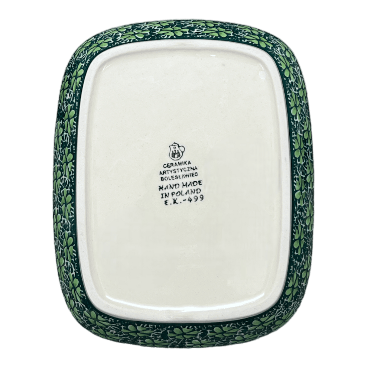 Dish, Shallow, 5.75" x 7" in "Pride of Ireland" by Ceramika Artystyczna | A160-2461X
