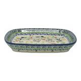 Dish, Shallow, 5.75" x 7" in "Spice of Life" by Ceramika Artystyczna  | A160-U4843
