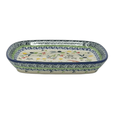 Dish, Shallow, 5.75" x 7" in "Spice of Life" by Ceramika Artystyczna  | A160-U4843