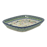 Dish, Shallow, 5.75" x 7" in "Spice of Life" by Ceramika Artystyczna  | A160-U4843