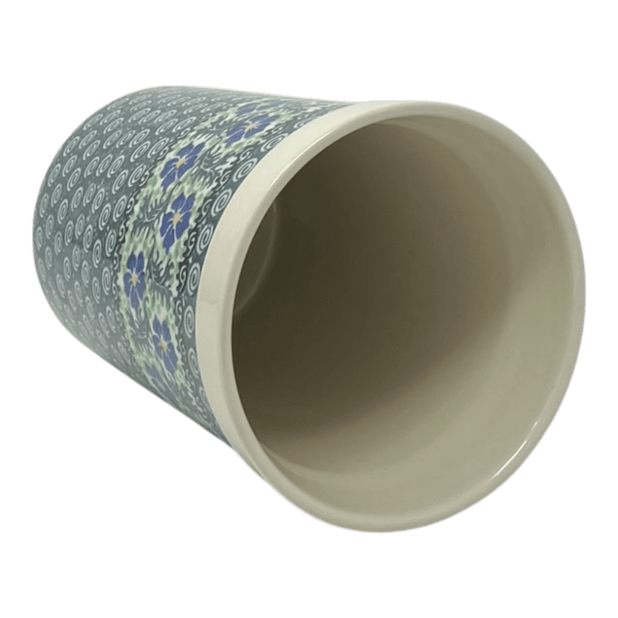 Utensil Holder, 7.75" x 5.5" in "Clematis" by Ceramika Artystyczna | A169-1538X