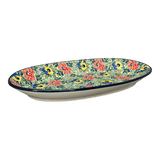 Platter, Oval, 17.5" in "Tropical Love" by Ceramika Artystyczna | A200-U4705