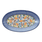 Platter, Oval, 14.75" x 8.5" in "Poseidon's Treasure" by Ceramika Artystyczna | A205-U1899