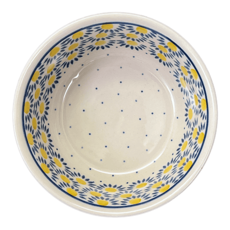 Bowl, Round, 6.25" in "Sunny Circle" by Ceramika Artystyczna  | A209-0215