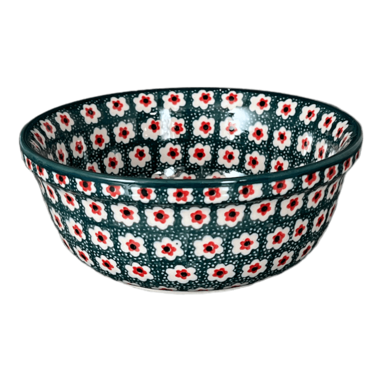 Bowl, Round, 6.25" in "Riot Daffodils" by Ceramika Artystyczna  | A209-1174Q