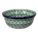 Bowl, Round, 6.25" in "Ring of Green" by Ceramika Artystyczna  | A209-1479X