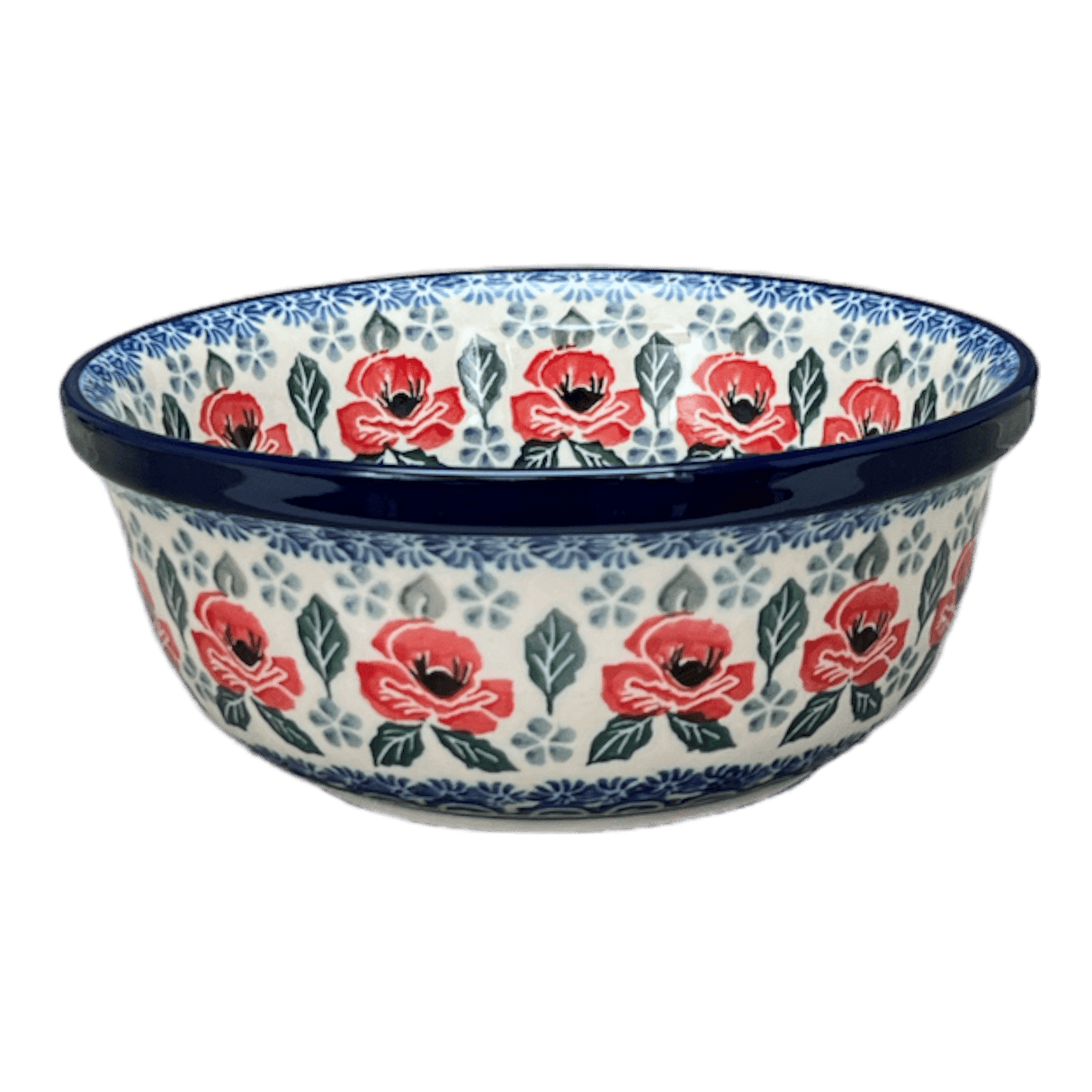 Bowl, Round, 6.25" in "Rosie's Garden" by Ceramika Artystyczna  | A209-1490X