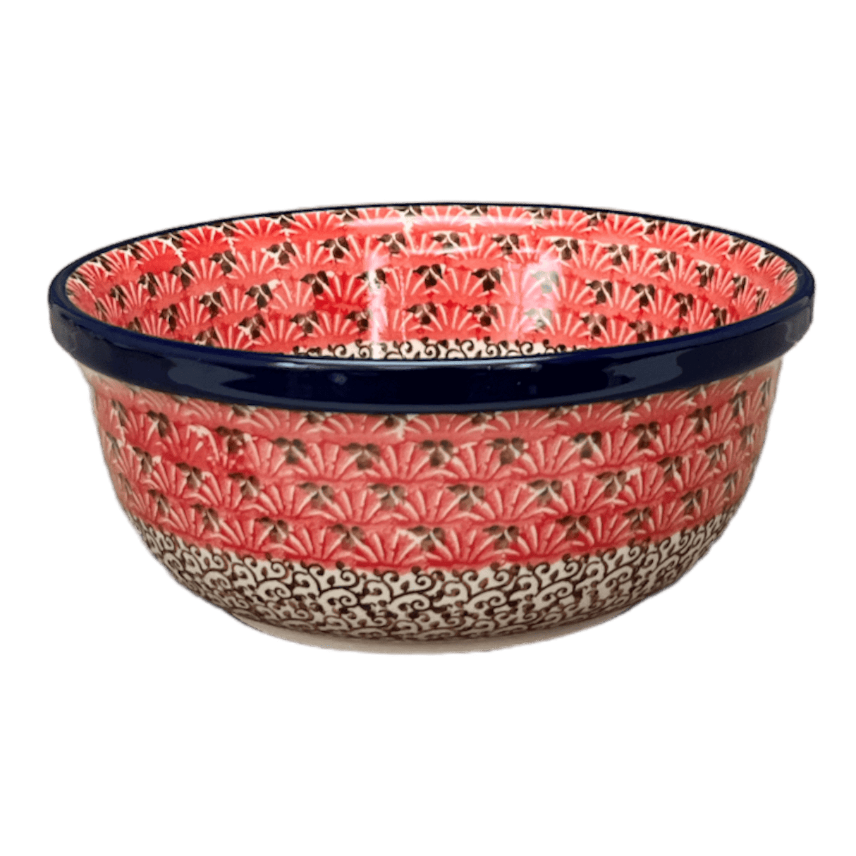 Bowl, Round, 6.25" in "Coral Fans" by Ceramika Artystyczna  | A209-2199X