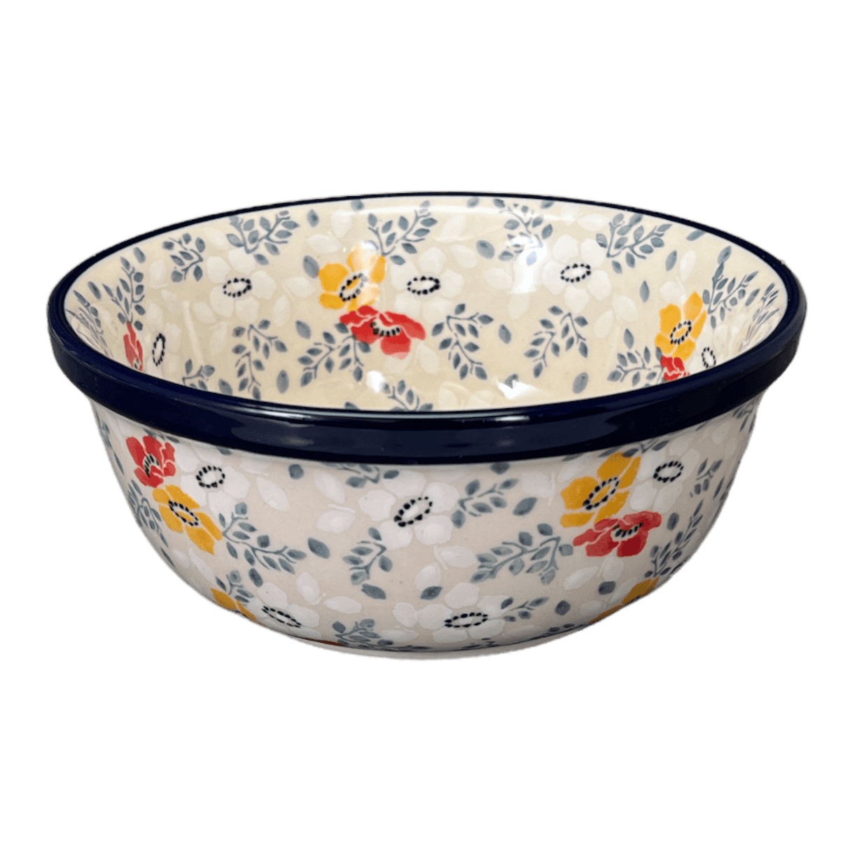 Bowl, Round, 6.25" in "Soft Bouquet" by Ceramika Artystyczna  | A209-2378X