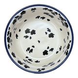 Bowl, Round, 6.25" in "Cowabunga - Blue Rim" by Ceramika Artystyczna  | A209-2417X