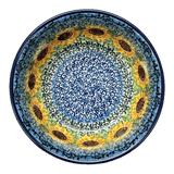 Bowl, Round, 6.25" in "Sunflowers" by Ceramika Artystyczna  | A209-U4739