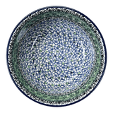 Bowl, Round, 7.75" in "Ring of Green" by Ceramika Artystyczna | A211-1479X