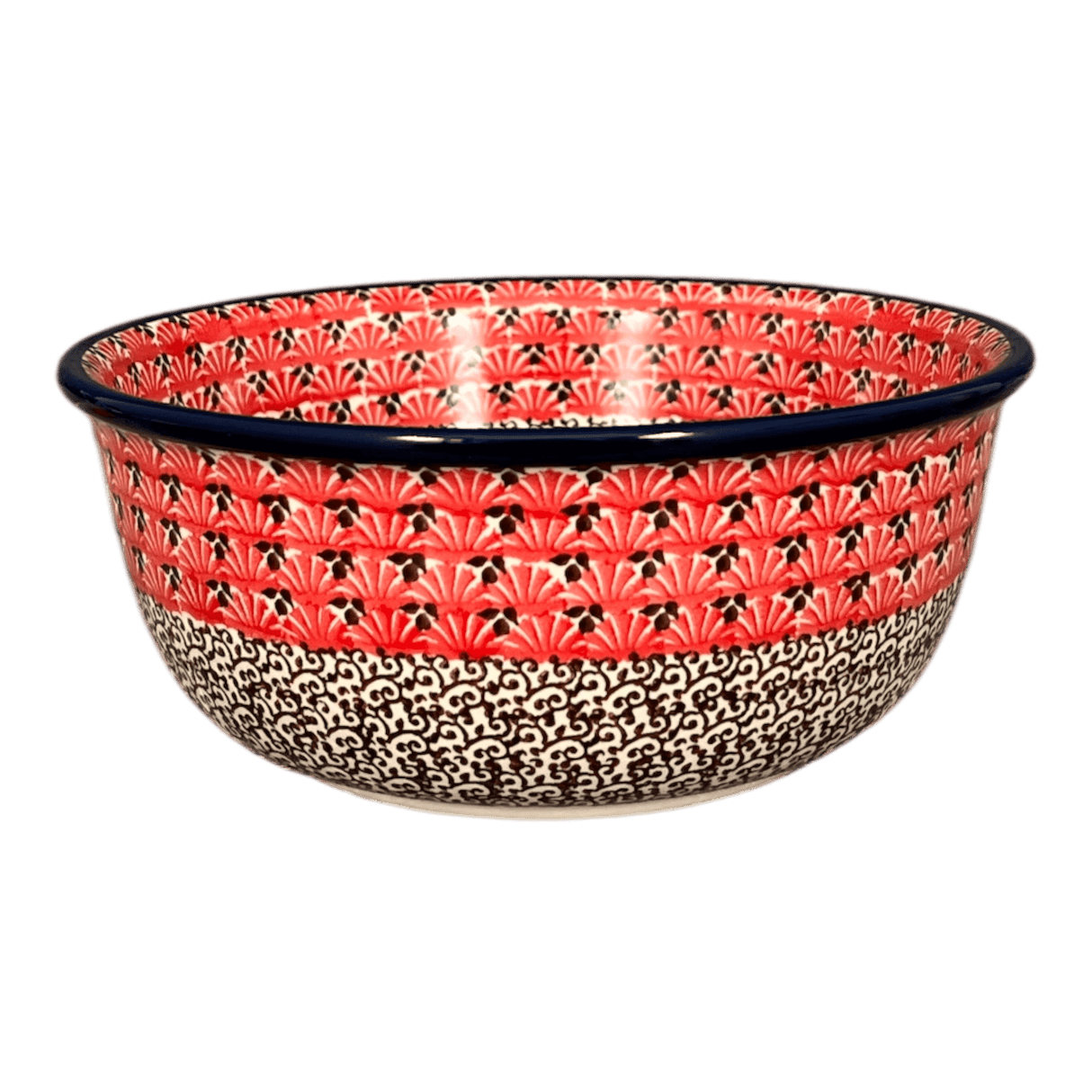 Bowl, Round, 7.75" in "Coral Fans" by Ceramika Artystyczna | A211-2199X