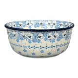 Bowl, Round, 7.75" in "Pansy Blues" by Ceramika Artystyczna | A211-2346X