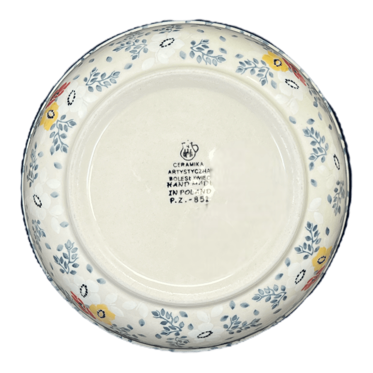 Bowl, Round, 7.75" in "Soft Bouquet" by Ceramika Artystyczna | A211-2378X