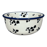 Bowl, Round, 7.75" in "Cowabunga - Blue Rim" by Ceramika Artystyczna | A211-2417X