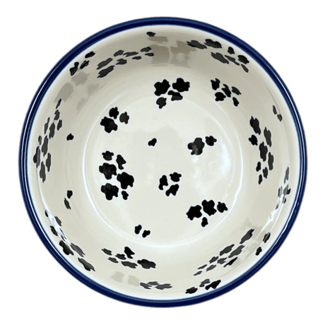 Bowl, Round, 7.75" in "Cowabunga - Blue Rim" by Ceramika Artystyczna | A211-2417X