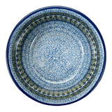 Bowl, Round, 7.75" in "Aztec Blues" by Ceramika Artystyczna | A211-U4428