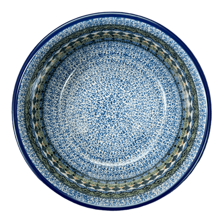 Bowl, Round, 7.75" in "Aztec Blues" by Ceramika Artystyczna | A211-U4428