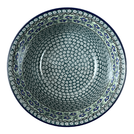 Bowl, Round, 12.5" in "Clematis " by Ceramika Artystyczna | A213-1538X