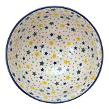 Bowl, Round, Deep, Pedestal, 10" in "Star Shower" by Ceramika Artystyczna | A215-359X