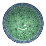 Bowl, Round, Deep, Pedestal, 10" in "Green Goddess" by Ceramika Artystyczna | A215-U408A