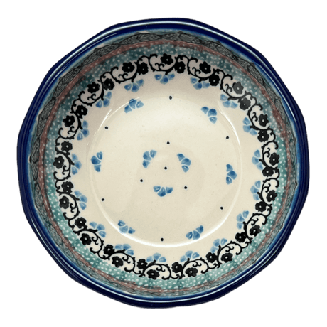 Bowl, Multiangular, 5" in "Winter Aspen" by Ceramika Artystyczna | A221-1995X