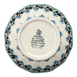 Bowl, Multiangular, 5" in "Winter Aspen" by Ceramika Artystyczna | A221-1995X