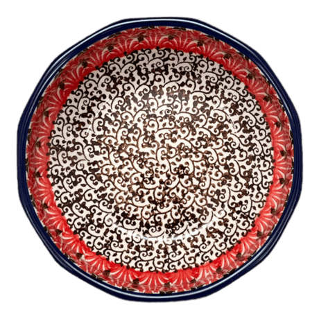 Bowl, Multiangular, 5" in "Coral Fans" by Ceramika Artystyczna | A221-2199X