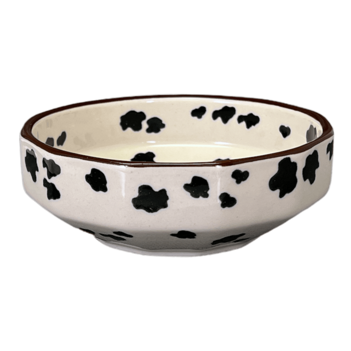 Bowl, Multiangular, 5" in "Cowabunga" by Ceramika Artystyczna | A221-2416V