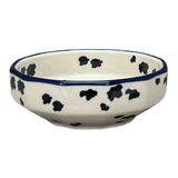 Bowl, Multiangular, 5" in "Cowabunga - Blue Rim" by Ceramika Artystyczna | A221-2417X