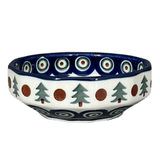 Bowl, Multiangular, 5" in "Peacock Pine" by Ceramika Artystyczna | A221-366X