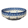 Polish Pottery C.A. Multangular Bowl (Starry Sea) | A221-454C at PolishPotteryOutlet.com