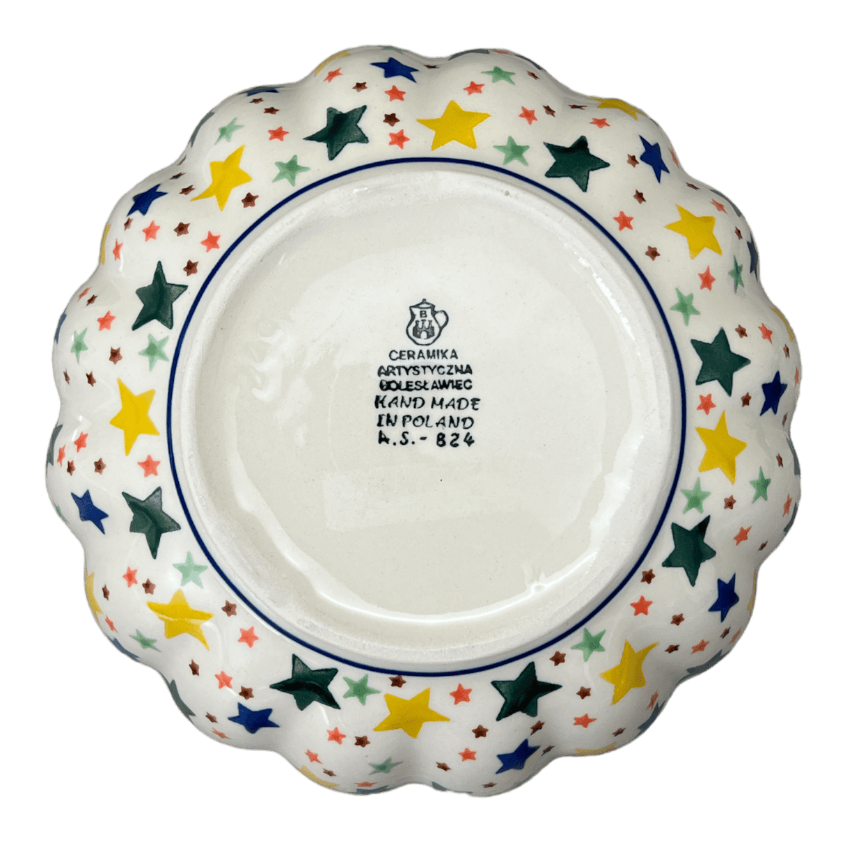 Bowl, Round, Blossom, 7.5" in "Star Shower" by Ceramika Artystyczna | A249-359X