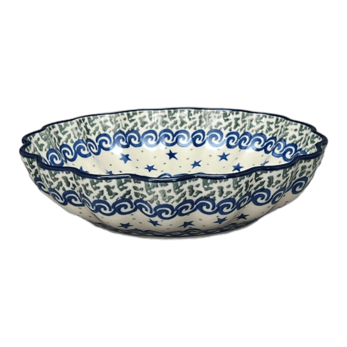 Bowl, Round, Blossom, 7.5" in "Starry Sea" by Ceramika Artystyczna | A249-454C