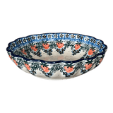 Bowl, Round, Blossom, 7.5" in "Strawberry Patch" by Ceramika Artystyczna | A249-721X