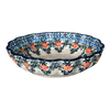 Polish Pottery CA 7.5" Blossom Bowl (Strawberry Patch) | A249-721X at PolishPotteryOutlet.com