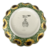 Bowl, Round, Blossom, 7.5" in "Sunflower Field" by Ceramika Artystyczna | A249-U4737