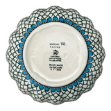 Bowl, Round, Blossom, 7.5" in "Mediterranean Waves" by Ceramika Artystyczna | A249-U72