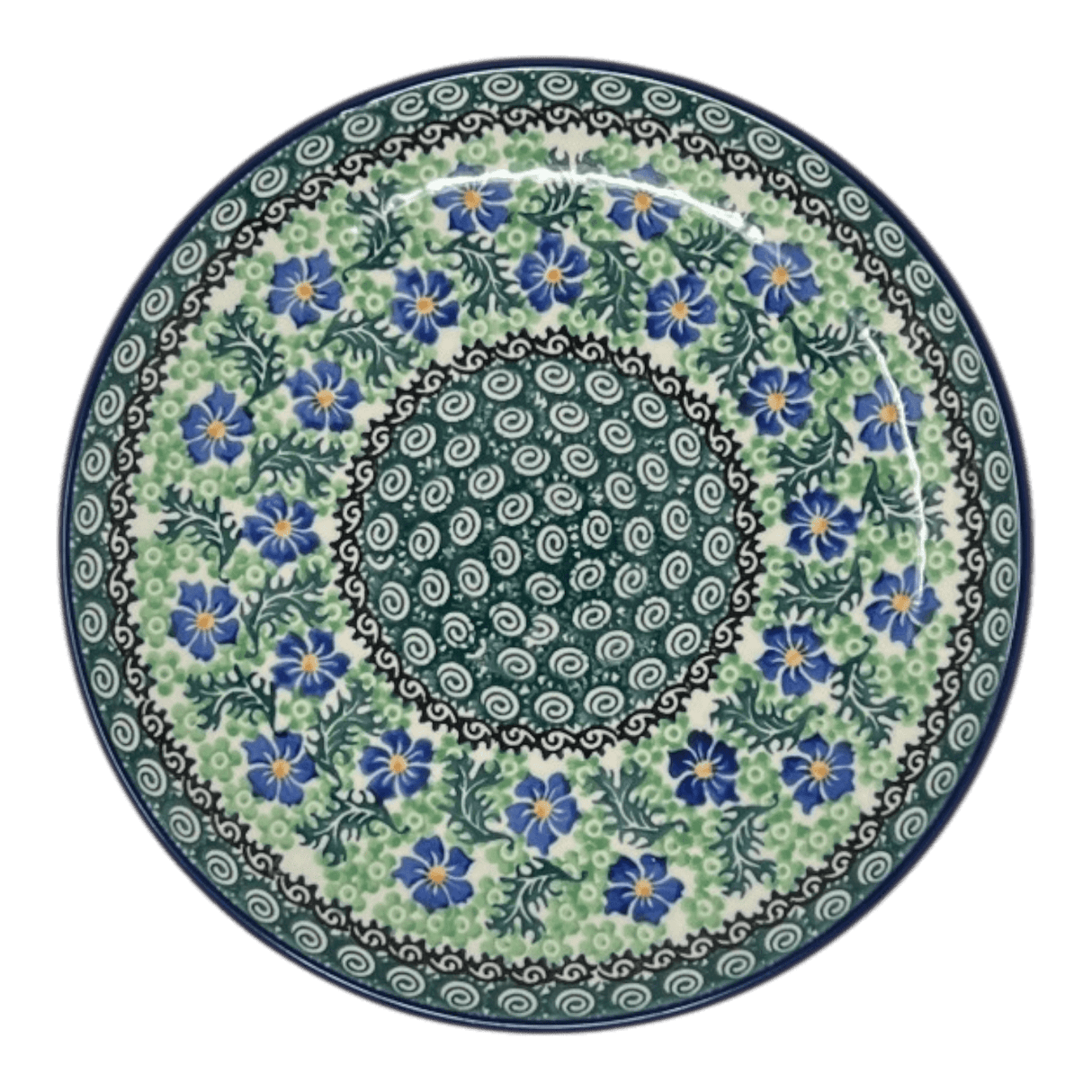 Plate, Round, Dinner, 10" in "Clematis" by Ceramika Artystyczna | A257-1538X